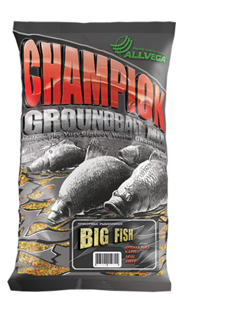 Прикормка "Champion Big Fish" 1кг, крупная рыба