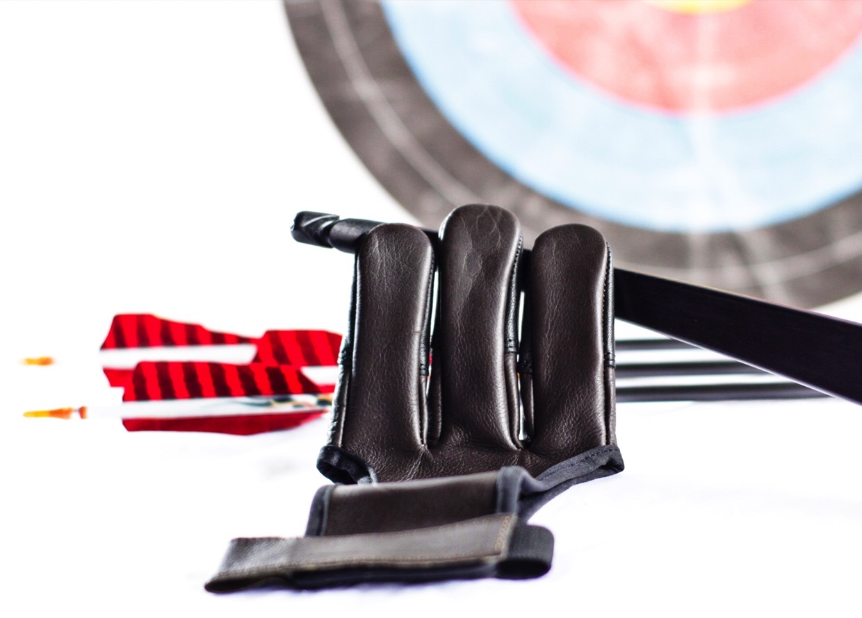 Напальчник традиционный кожа (M)