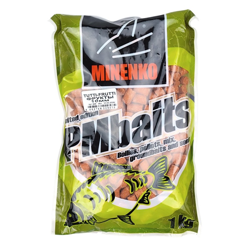 Пеллетс Тутти-Фрутти, 10мм, 1кг