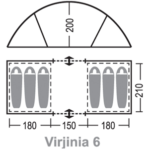 Палатка Virginia 6