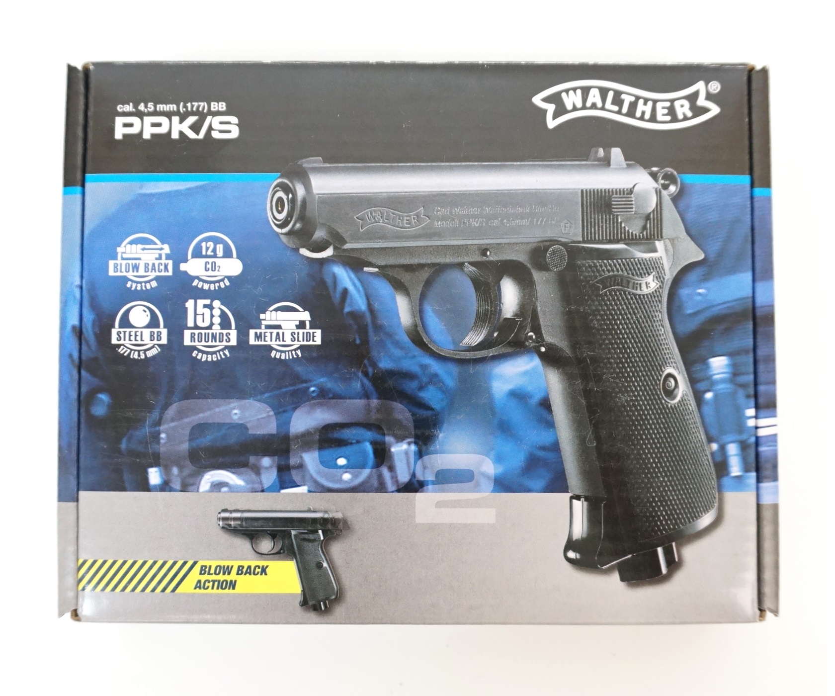 Пистолет пневматический PPК/S, к.4,5