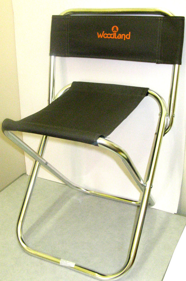 Кресло Camp Stool, складной, со спинкой, 34*36*40см, сталь