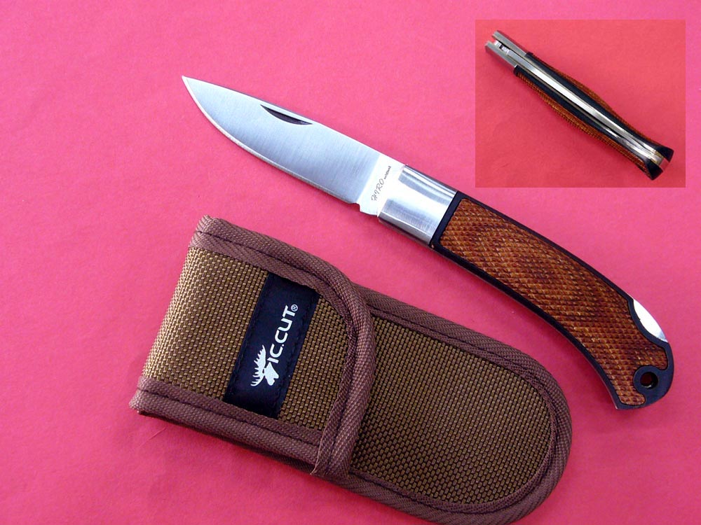 Нож скл., "Лисий глаз", 175(70)мм., сталь G-1