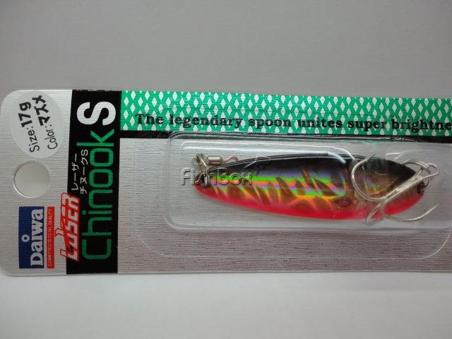 Блесна DAIWA Laser Chinook GR-G, 17 г, 60 мм