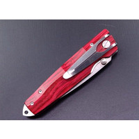 Нож складной, VG-10, в обкладке, дамасская сталь